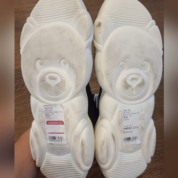 Moschino Monochrome Sock Sneakers - Picture 4 of 5